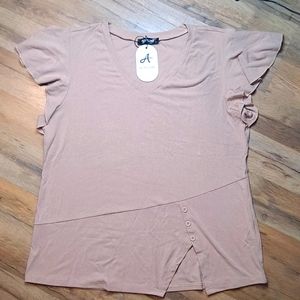 NWT Women's Tan Tunic